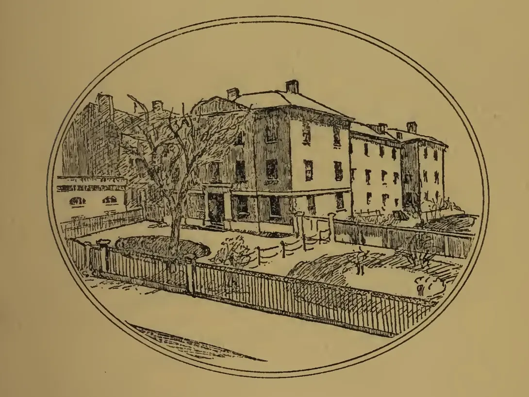 Boston Female Asylum illustration