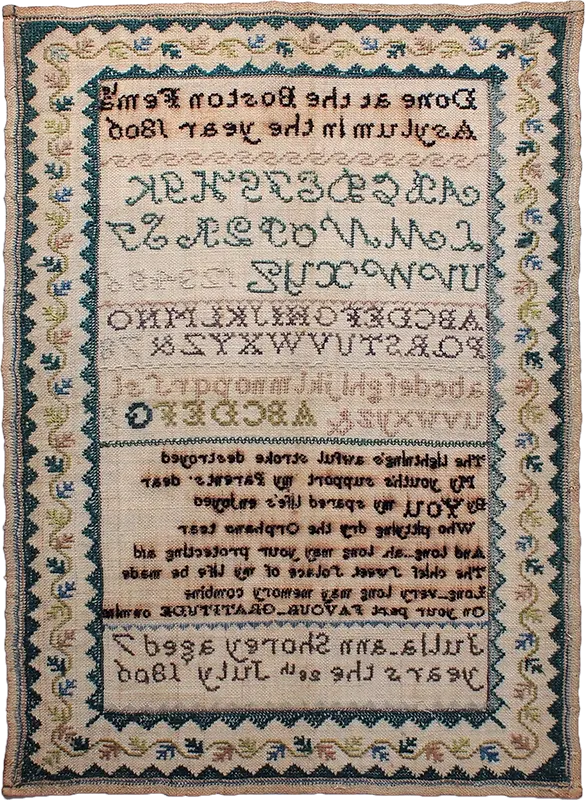 Shorey, Julia Ann -verso